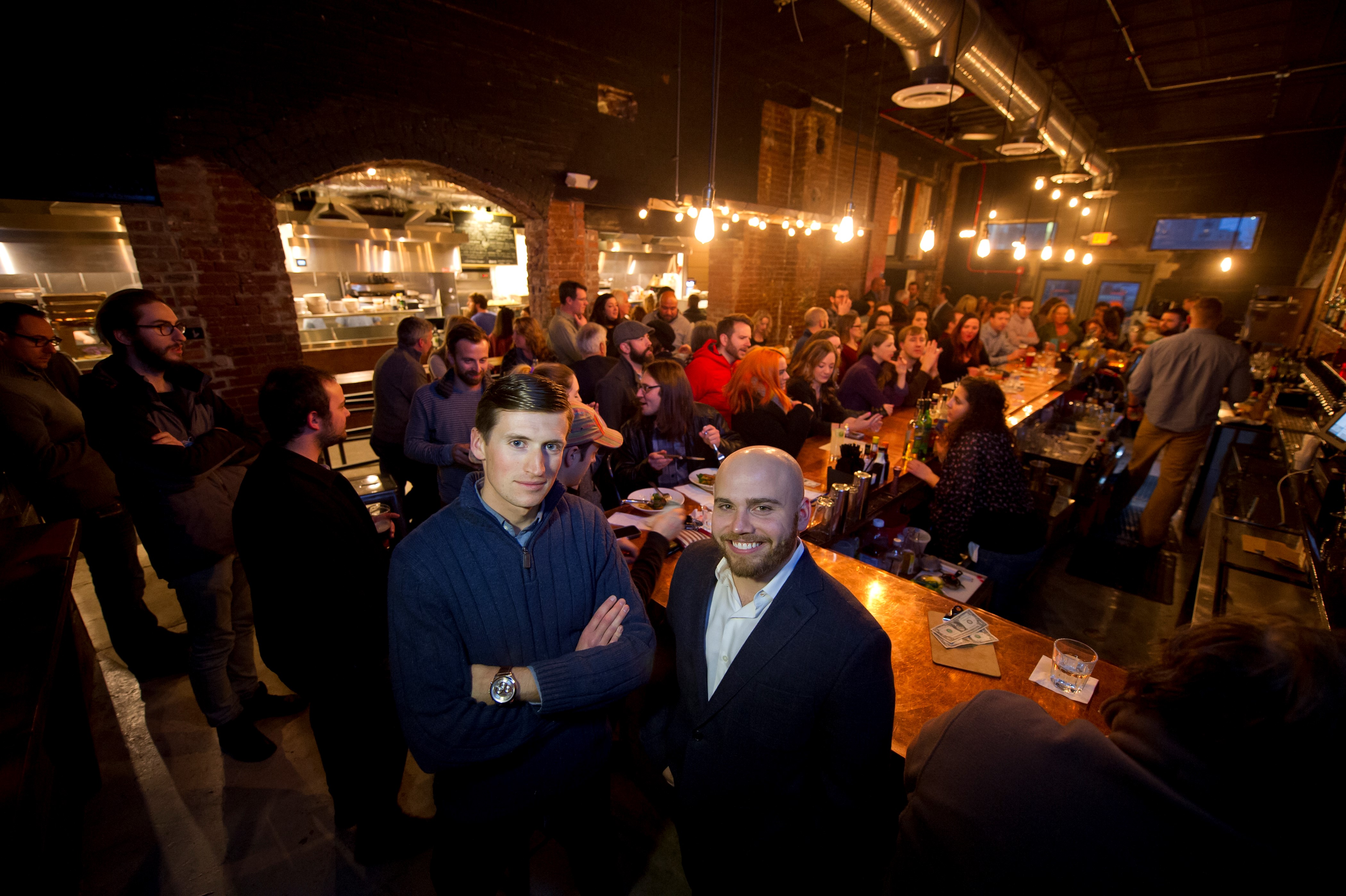 Smallman Galley co-owners Tyler Benson and Ben Mantica, Photo credit: Jeff Swensen