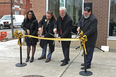 Homewood Pedestrian Improvement Project Ribbon Cutting on Friday, January 31