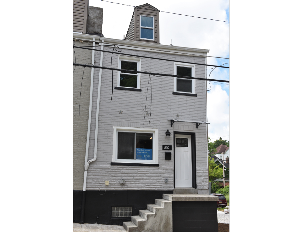 Front of 802 Bryn Mawr Rd. Property has been sold