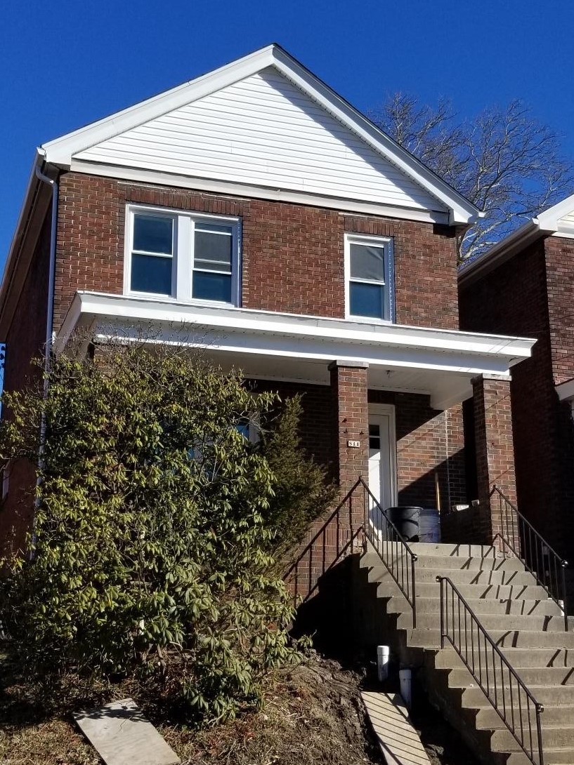 Front of 811 Bryn Mawr Rd. Property is complete and under contract