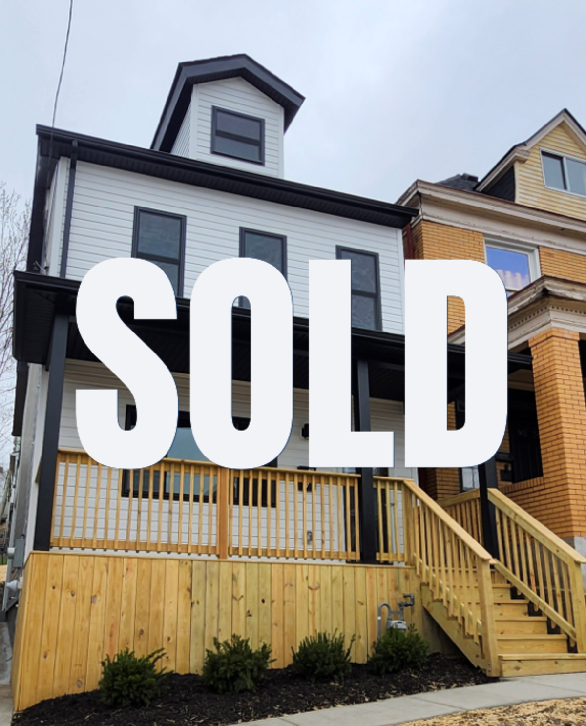 725 Excelsior Street facade drawing- property has been sold
