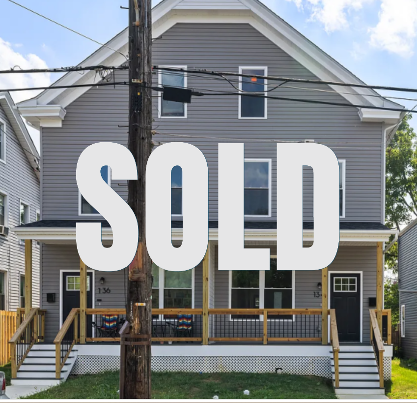 136 Mayflower Street facade - property is Sold